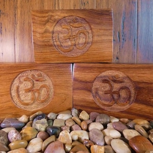 Hand Made Hindu Om Indian Box - Om Box, Indian Box, Handmade Box, Stash Box, Wooden Box, Tarot Box, Incense Box, Pendulum Box, Carved Box