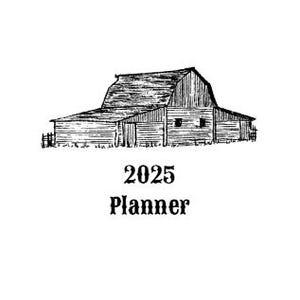 2025 Simple Western Planner