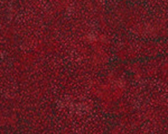 Cherry Pie Dots - Red Velvet - Hoffman Bali Batiks - Multiples Ordered Will Be Cut Continuously - 100% Cotton