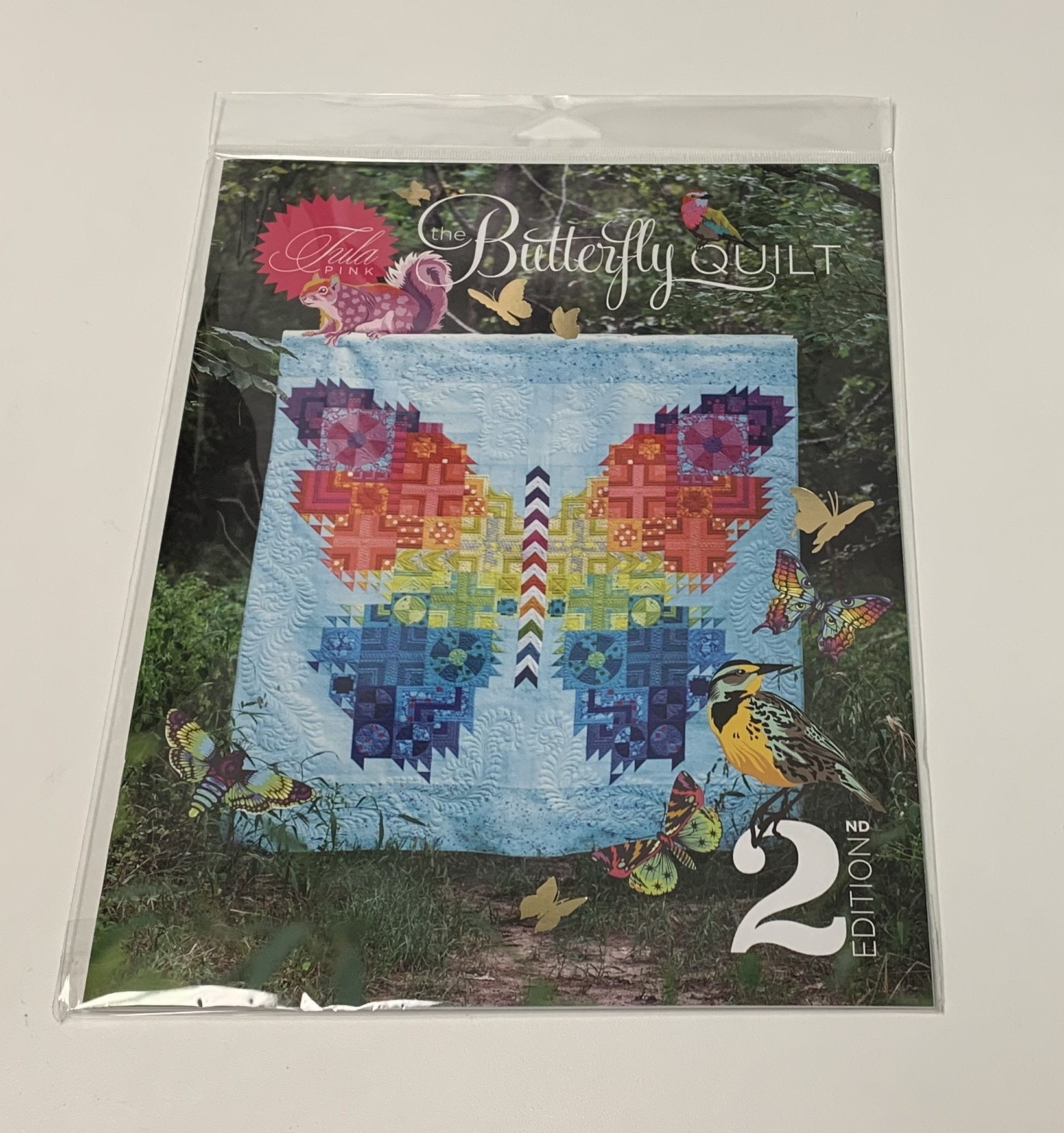 TULA PINK Butterfly Quilt Fabric Pack 2nd Edition Pattern Featuring