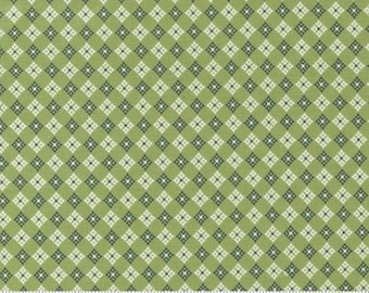 Graze Blue Ribbon - Green - Sweetwater - Moda Fabrics - Multiple Quantities Cut Continuously - 100% Cotton