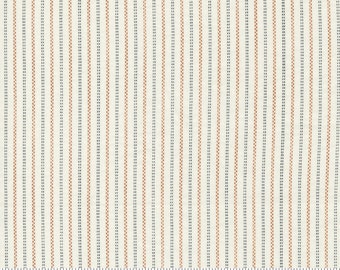 Rustic Gatherings Dashed Stripe - 2 Color Options -  Primitive Gatherings - Moda Fabrics - 100% Cotton - Multiples Cut Continuously