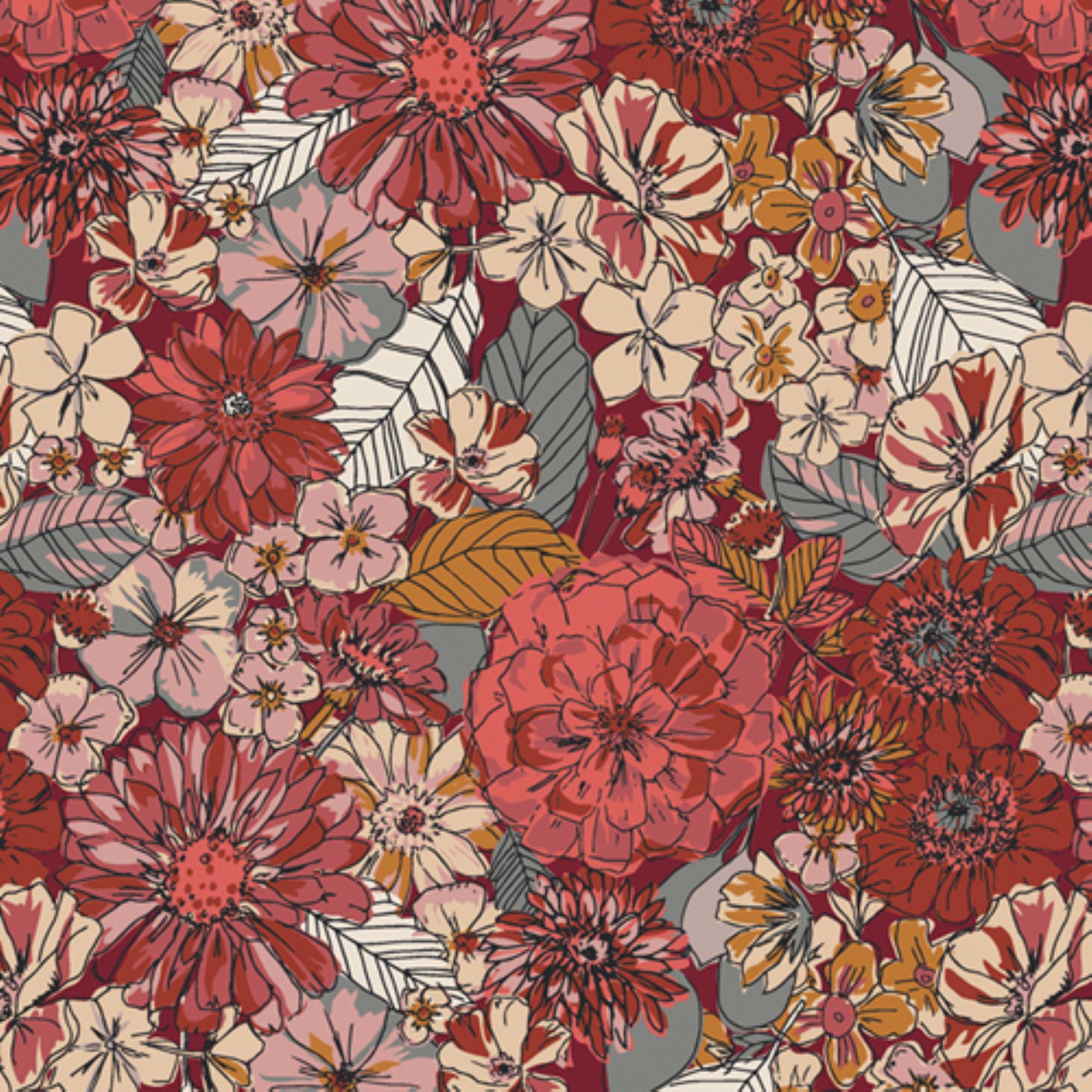 Fleuron Recommended Color Kismet -fleuron - 2 Color Options - Sharon Holland - Art Gallery ...