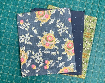 3-Yard Fabric Pack - 1 Yard of 3 Different Fabrics - 8 Options - Curated -  Designed For Use With 3-Yard Quilt Patterns - 100% Cotton