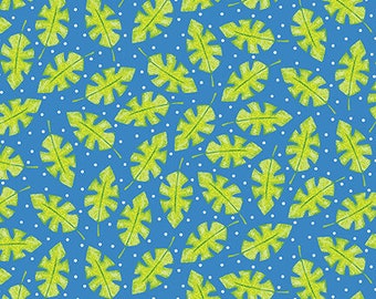 Baby Love - Leaves  - Studio E - Cut From Bolt - Multiple Quantities Cut Continuously - 100% Cotton