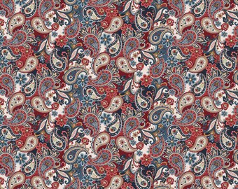 Cottonwood Stables Paisley - Henry Glass - Cut From Bolt - Multiple Quantities Cut Continuously - 100% Cotton