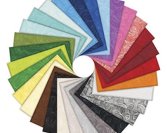 Just Color FQ Bundle - 30 Fat Quarters (18"X22") - Studio E - !00% Cotton