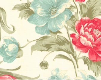 Etchings Bold Blossoms - 4 Color Options - Howard Marcus & 3 Sisters - Moda Fabrics - 100% Cotton - Multiples Cut Continuously