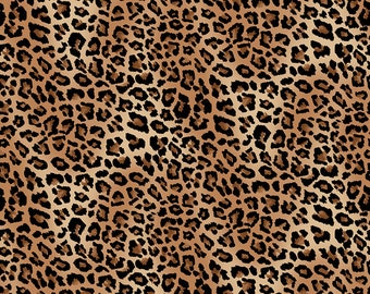 Skin Deep Leopard Skin - 1/4 yard