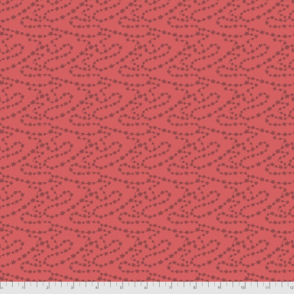 Fa La La All The Trimmings - Red - 1/4 yard