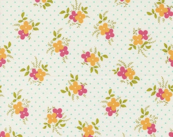 Flower Power Easy Breezy - Maureen McCormick "Marcia Brady" - 2  Color Options - Moda - Multiples Cut Continuously - 100% Cotton