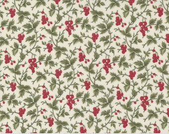 Poinsettia Plaza - Holly - 3 Sisters - Moda - 4 Color Options - 100% Cotton