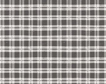 Lemonade Plaid - Dark Brown - 1/4 yard