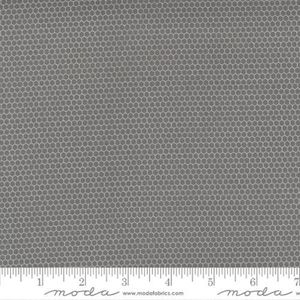 Buttercup & Slate Mini Honeycomb - Slate - Corey Yoder - Moda - 100% Cotton