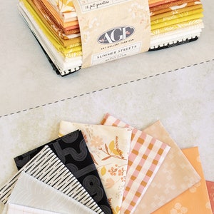 Sewcialite - Summer Streets FQ Fabric Wonders - Art Gallery Fabrics - 16 Fat Quarters (18&quot;X22&quot;) - 100% Cotton