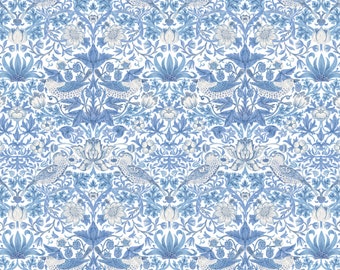 Wandle Strawberry Thief - Morris & Co - Free Spirit Fabrics - 2 Color Options - Multiples Cut Continuously - 100% Cotton