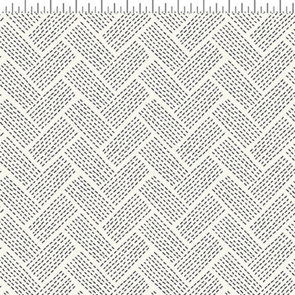 Forest Ferns - Chevron - Julia Khimich -  Clothworks - 3 Color Options - Multiples Cut Continuously - 100% Cotton