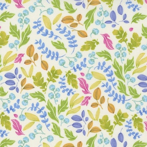 Wild Blossoms Leafy World - Moda Fabrics - 6 Color Options - 100% Cotton