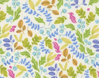 Wild Blossoms Leafy World - Moda Fabrics - 6 Color Options - 100% Cotton