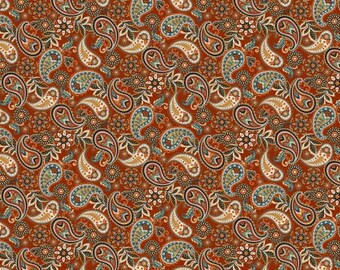Fall Into Autumn - Paisley - Studio E - Art Loft - Fall Colors - 100% Cotton Fabric