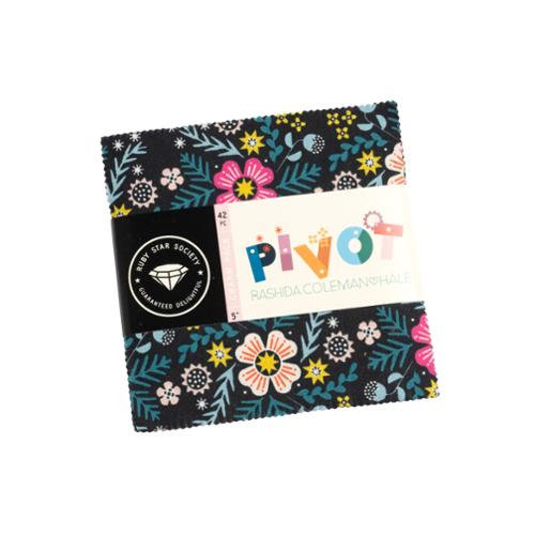 Pivot Charm Pack - Rashida Coleman Hale - Ruby Star Society - Moda - 42 ...