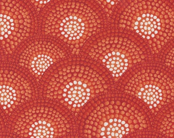 Enchanted Dreamscapes Geometric Scallop Dot - 4 Color Options - Ira Kennedy - Moda Fabrics - 100% Cotton - Multiples Cut Continuously