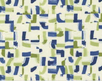 Collage - Mosaic Geometrics - Janet Clare - Moda Fabrics - 3 Color Options - 100% Cotton