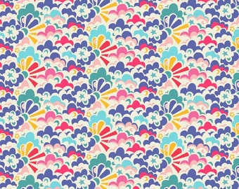 Eden Cloud Puff - Windham Fabrics - Sally Kelly - 3 Color Options - 100% Cotton Fabric