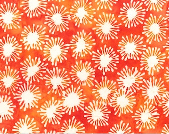 Phoenix BATIKS - Cells - Clementine - Anthology - Windham Fabrics - 100% Cotton - Multiple Quantities Cut Continuously