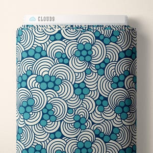 Ocean Motion - Waves - Cloud 9 Fabrics - Cut From Bolt - Multiple Quantities Cut Continuously - 100% Cotton