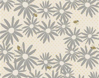 Lemonade Floral Buzz - Multi Color - 1/4 yard