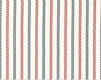 American Gatherings II - Dot Stripe - 3 Color Options -  Primitive Gatherings - Moda Fabrics - 100% Cotton - Multiples Cut Continuously