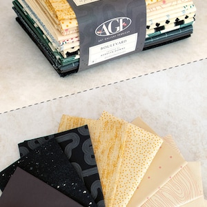 Sewcialite - Boulevard FQ Fabric Wonders - Art Gallery Fabrics - 16 Fat Quarters (18&quot;X22&quot;) - 100% Cotton