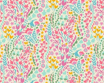 Eden Flower Blanket - Windham Fabrics - Sally Kelly - 4 Color Options - 100% Cotton Fabrics