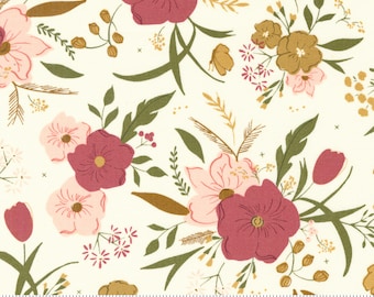 Evermore - Woodland Bouquet - 4 Color Options -  Sweetfire Road - Moda Fabrics - 100% Cotton - Multiples Cut Continuously