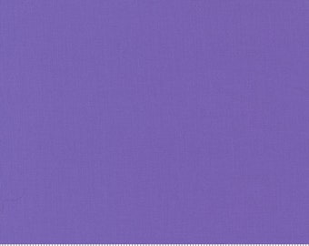Bella Solids Amelia Purple - Moda - Sold by 1/4 yard - Cut from bolt - Multiple quantities cut in one continuous piece