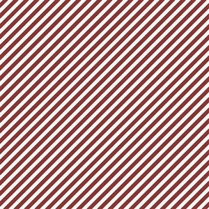 Carte postale de Noël à rayures diagonales - 3 couleurs au choix - Clothworks - Robin Davis Studio - 100 % coton