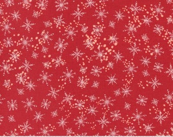 Cheer Merriment Snowflakes - Fancy That Design House - Moda - 2 Color Options - 100% Cotton