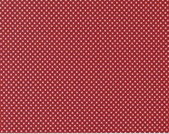 Graze Dots - Red - Sweetwater - Moda Fabrics - Multiple Quantities Cut Continuously - 100% Cotton