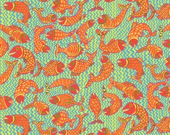 Koi Polloi - Yellow - Kaffe Fassett - 1/4 yard