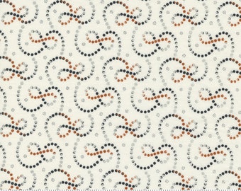 Rustic Gatherings Swirly Dots - 4 Color Options -  Primitive Gatherings - Moda Fabrics - 100% Cotton - Multiples Cut Continuously