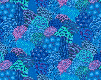 Kaffe 85 & Fabulous Large Oriental Trees - Kaffe Fassett - Free Spirit Fabrics - Multiples Cut Continuously - 100% Cotton