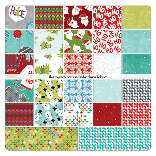 A Cozy Winter 10X10 Pack - Benartex - Cherry Guidry - 42-10X10 squares