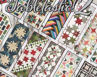 Tabletastic! 2 Tablerunners and Toppers Pattern Book - Doug Leko - 20 Patterns