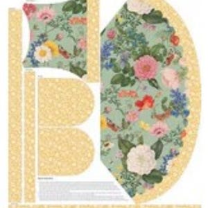 Nature&#39;s Portrait Apron Panel - Royal Horticulture Society - Riley Blake Designs - Sold By The 36&quot;X44&quot; Panel - 100% Cotton