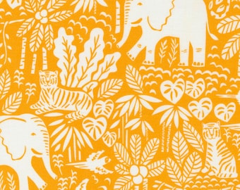 Jungle Paradise Jungle Scene - Stacy Iest Hsu - Moda - 7 Color Options - 100% Cotton Fabric - Novelty/Juvenile