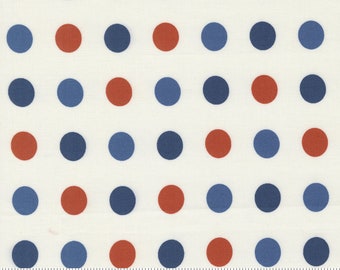 Sunrise Side - Polka Dots - 3 Color Options -  Minick & Simpson - Moda Fabrics - 100% Cotton - Multiples Cut Continuously