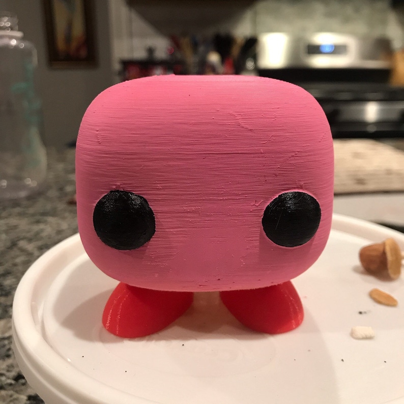 3D Printed Kirby La Creatura Funko Pop Figure | Etsy