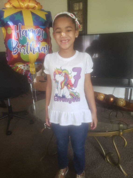Unicorn Birthday Shirt | Etsy