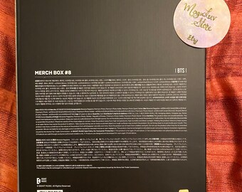 BTS Membership Merch Box #8 Sealed Set - Etsy